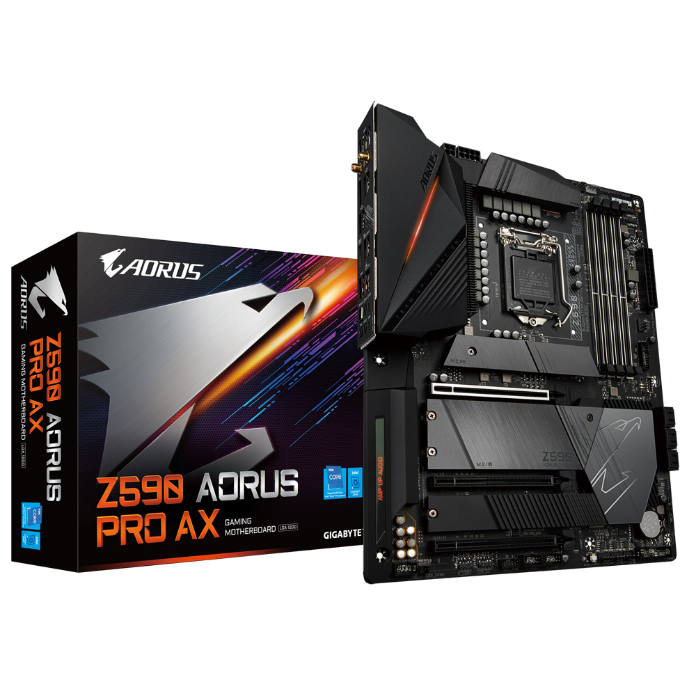 Gigabyte Z590 AORUS PRO AX placa base Intel Z590 Express LGA 1200 ATX